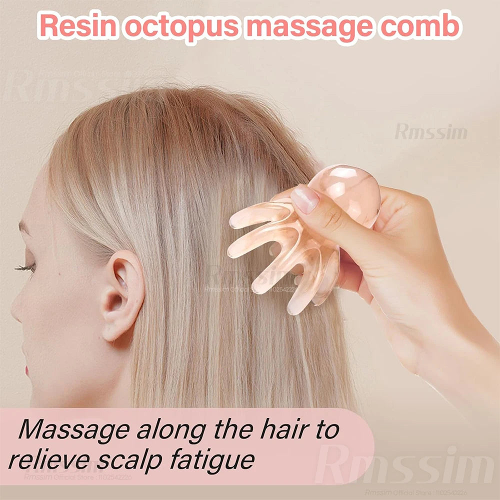 Silicone Scalp Massager Comb