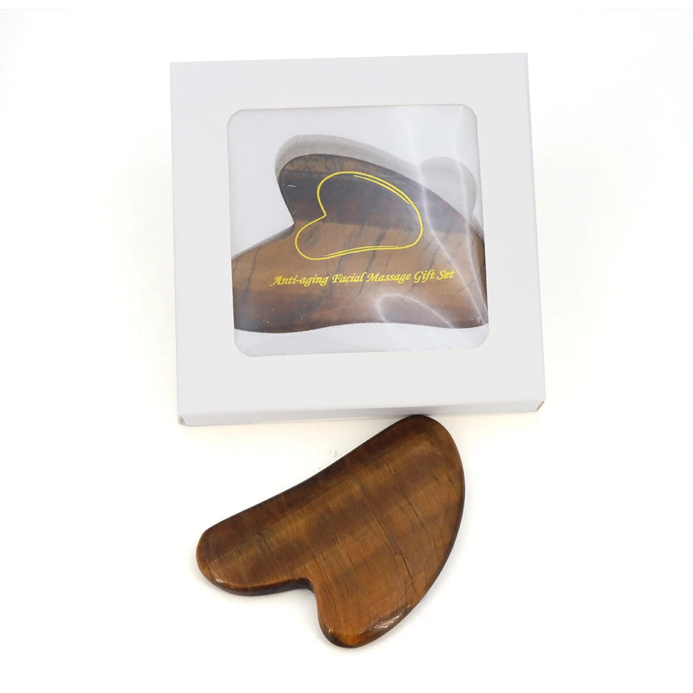 Natural semi precious Gua Sha Facial Tool