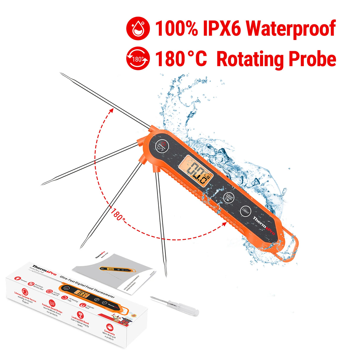Instant-Read Meat Thermometer