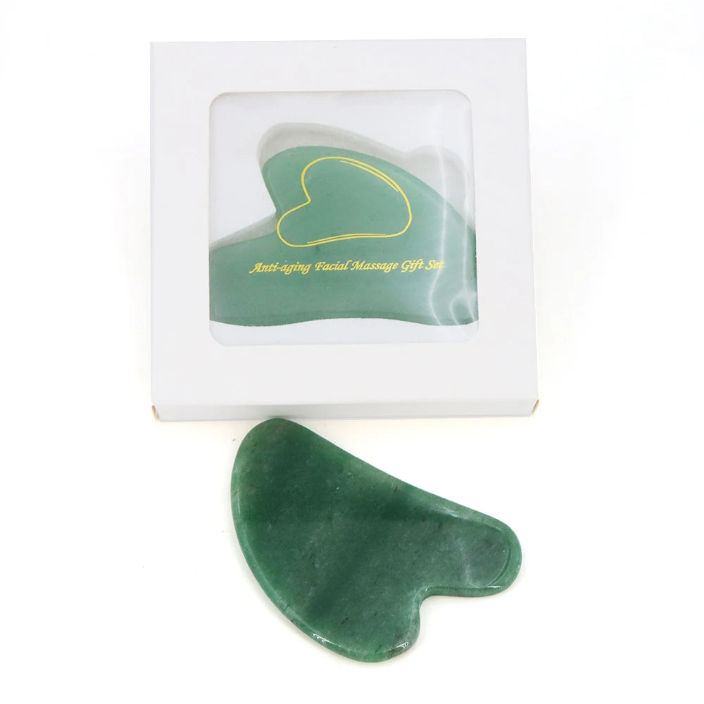 Natural semi precious Gua Sha Facial Tool