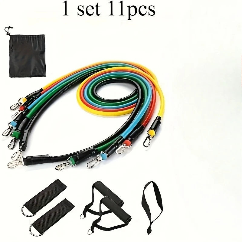 11-Piece Resistance Bands Set