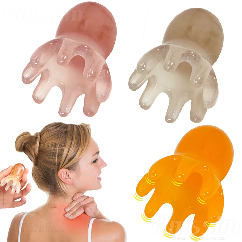 Silicone Scalp Massager Comb