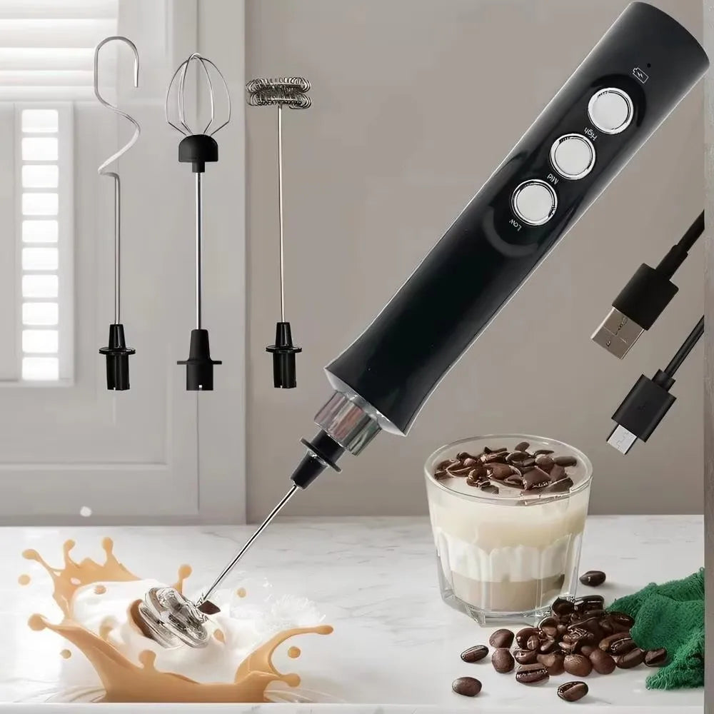 Rechargeable Milk Frother