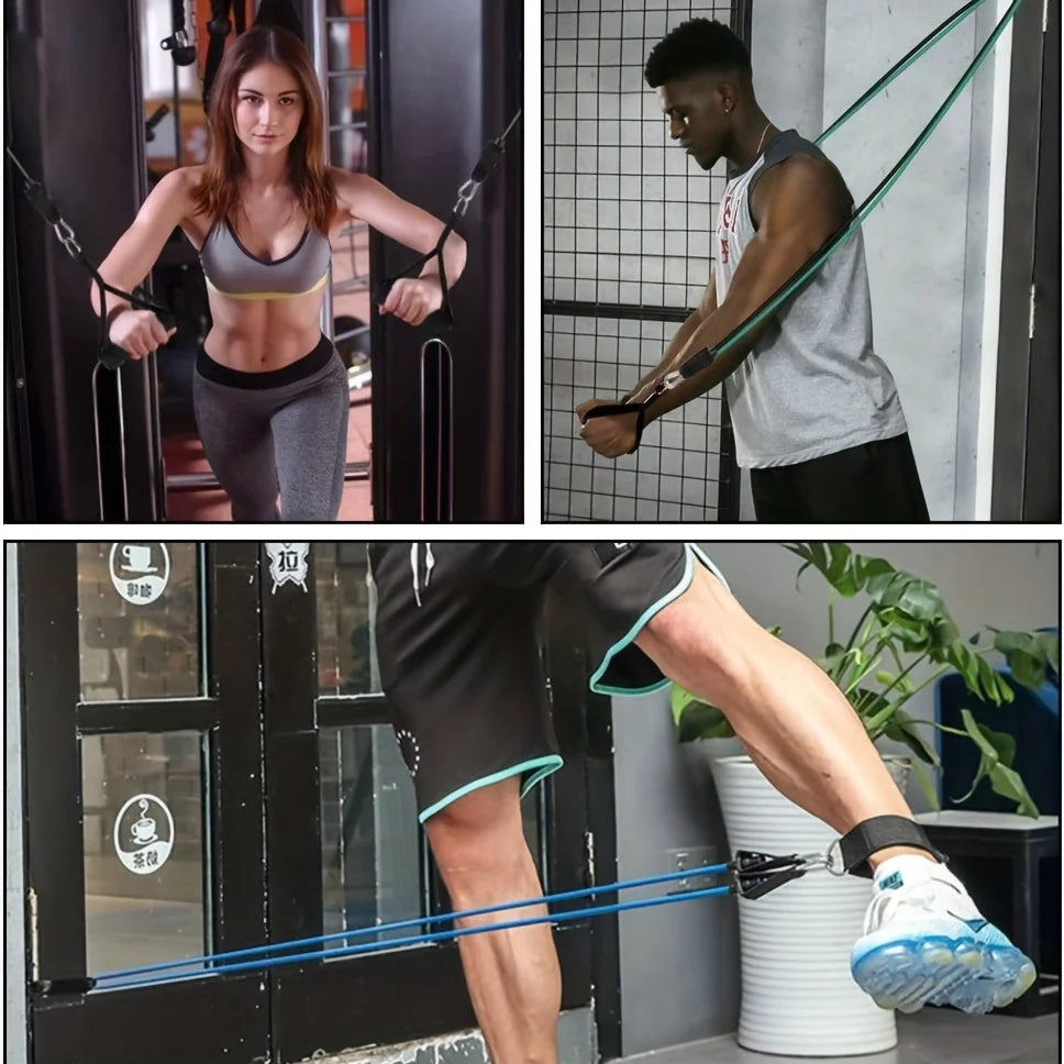 11-Piece Resistance Bands Set